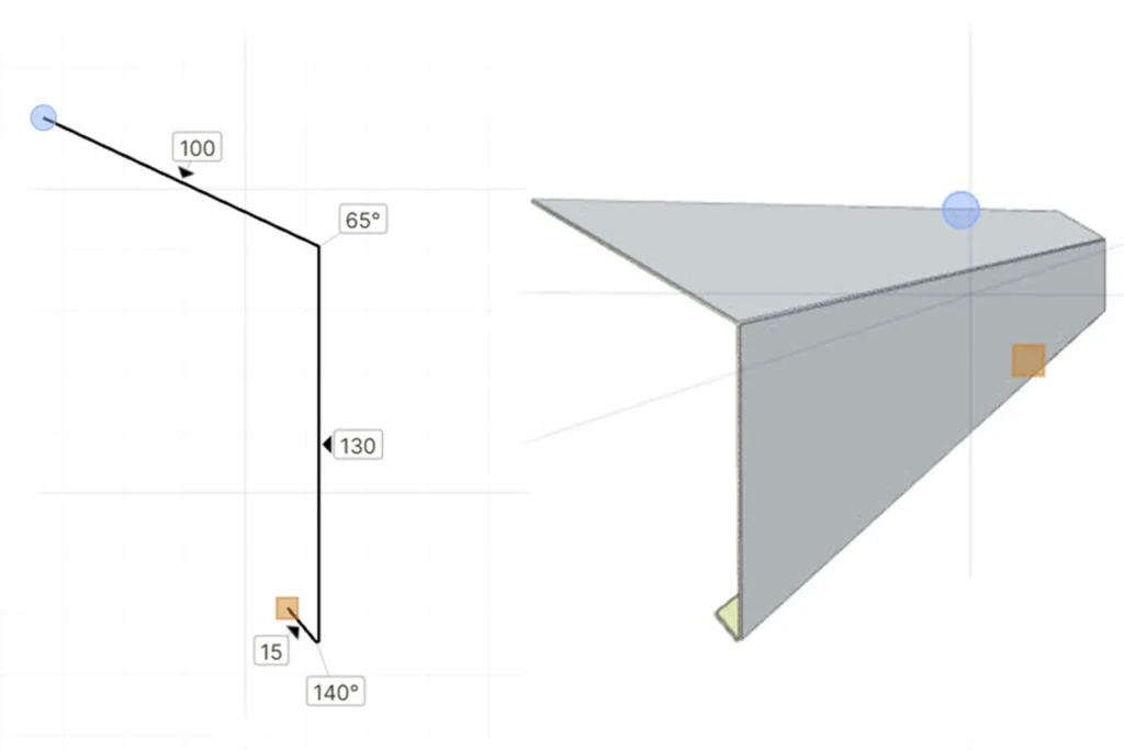 drip edge profile mit xspace